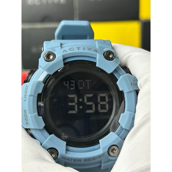 Invicta Activa Kadron 53mm Watch Blue / $99 Retail!/ Brand New - Picture 8 of 9